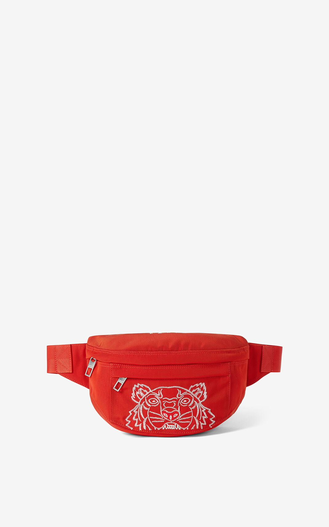 Kenzo Tiger Belt Bag Red For Mens 3495HDQVW